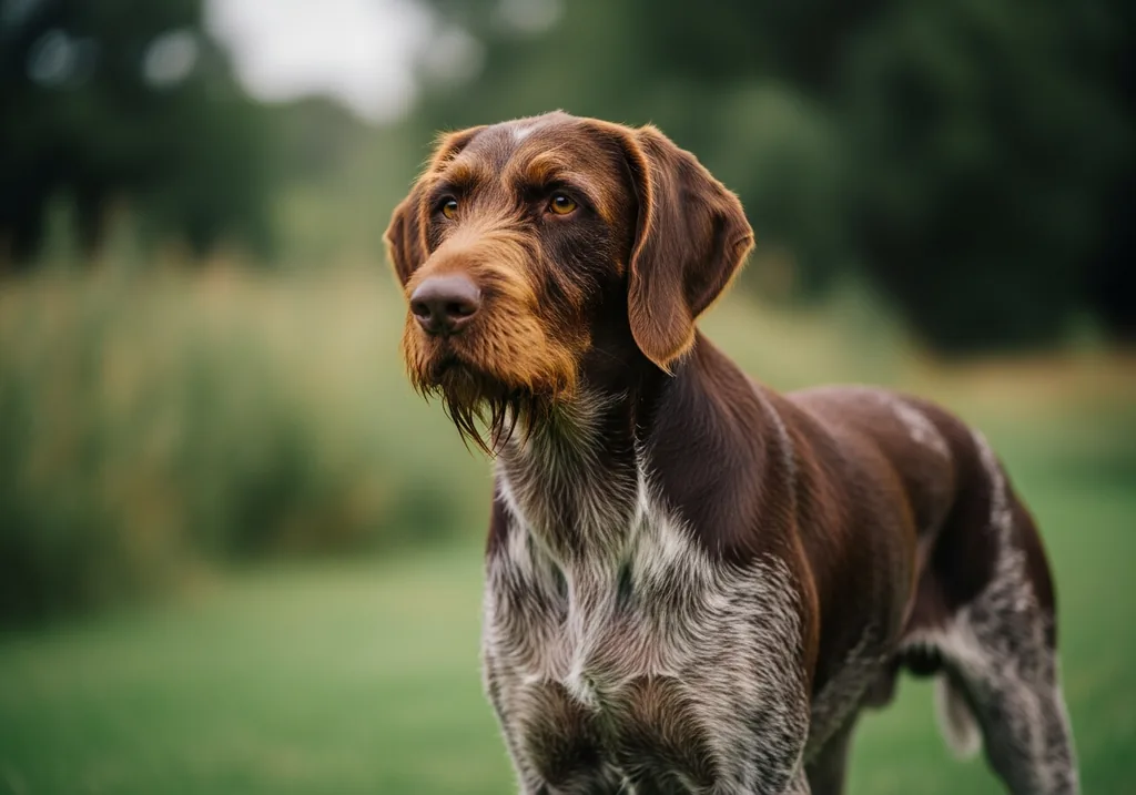 Chien D Arret Allemand A Poil Dur — photo de la race