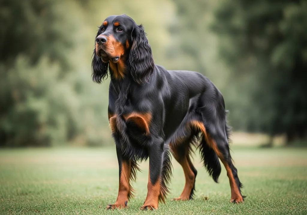Setter Gordon — photo de la race